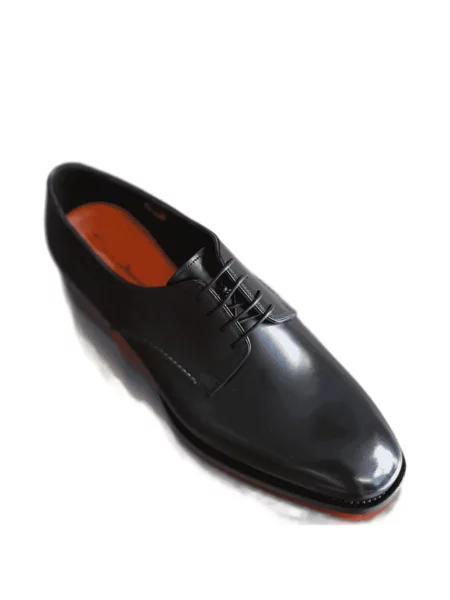 Pantofi derby Santoni negru