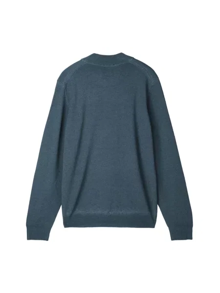 Sweter Drumohr niebieski