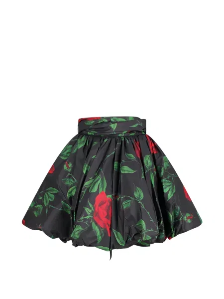 Fusta mini Blumarine cu imagine negru