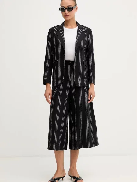 United Colors of Benetton штани culottes з льоном