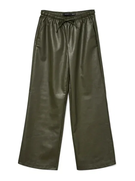 VERO MODA Pantaloni VMKANANDA închis verde