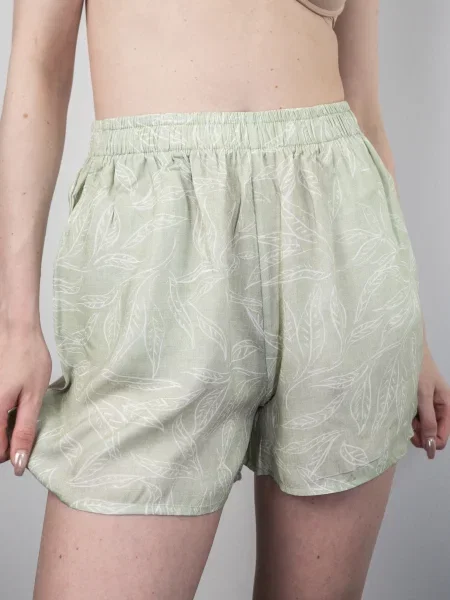 Шорти Elegante світло-зелений зелені