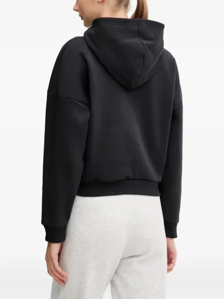 Hanorac cu glugă Under Armour cu autograf negru