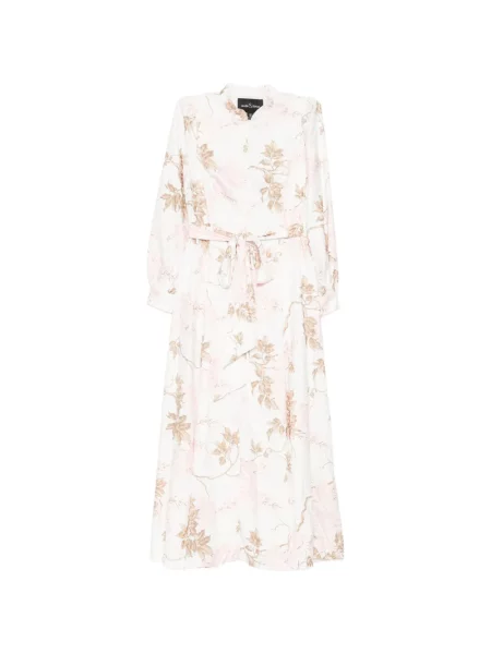 Rochie tip cămașă Needle & Thread alb