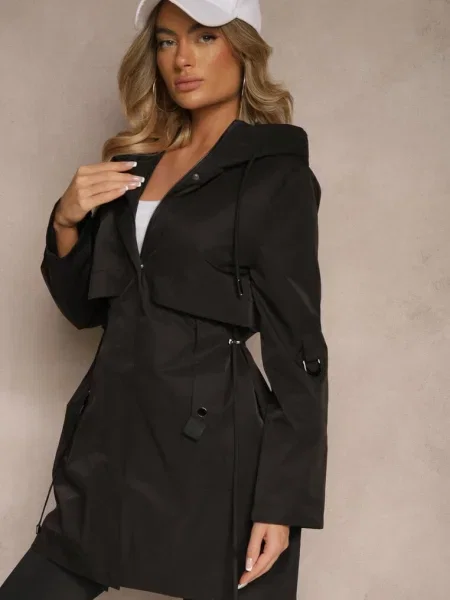 Palton Arivina negru