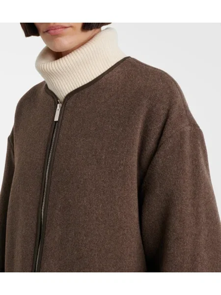 Geacă Toteme de lână maro