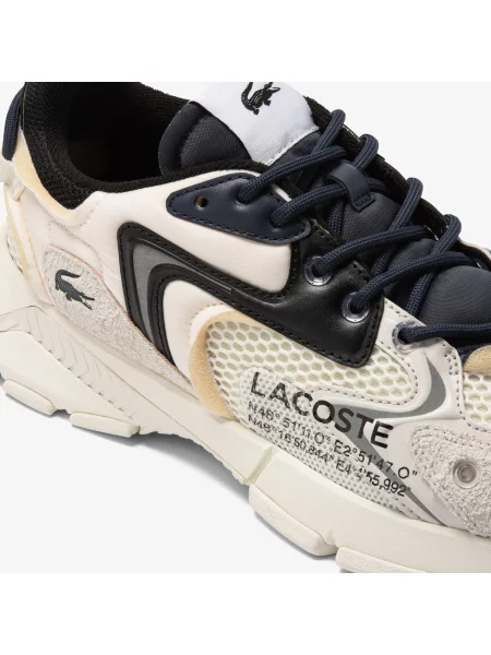 Кроссовки Lacoste бежевые