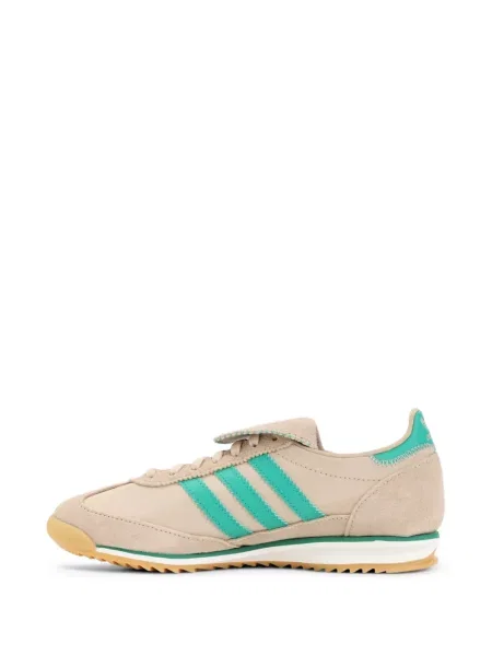 Top Adidas cu dungi cu perforații negru
