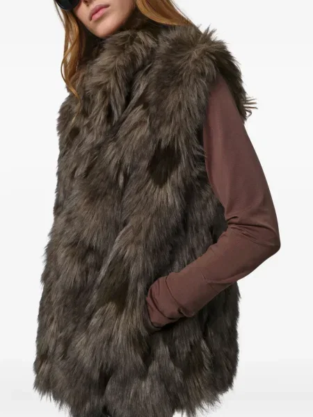 Vestă Apparis fără mâneci maro