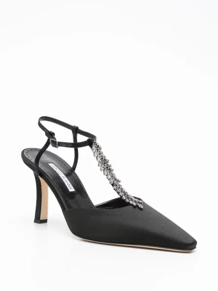 Sandale Manolo Blahnik negru
