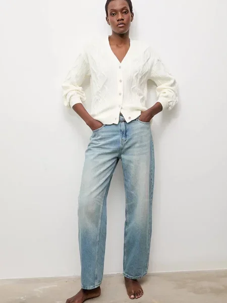 Кардиган Answear.lab бежевый