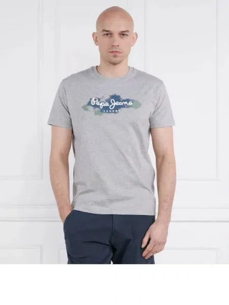 Pepe Jeans London Tricou RAFFAEL gri