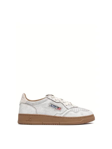 Sneakersy Autry skórzane białe