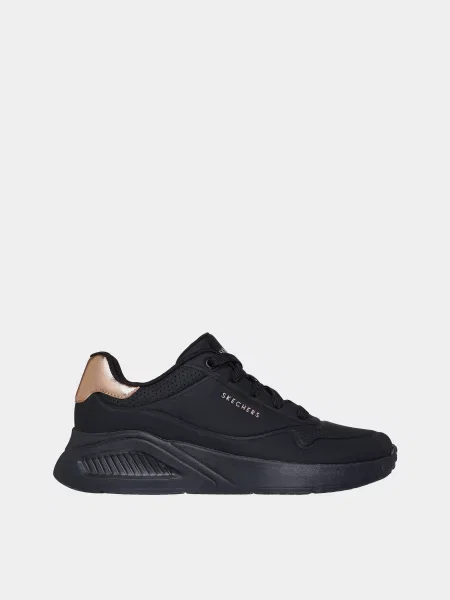 Кожаные кроссовки Skechers черные