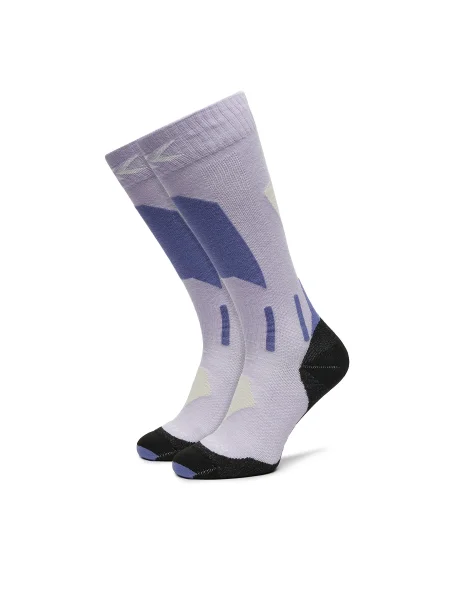 Lyžiarske ponožky X-Socks Ski Discover Merino Otc tlmená levanduľa/svetlý piesok fialová