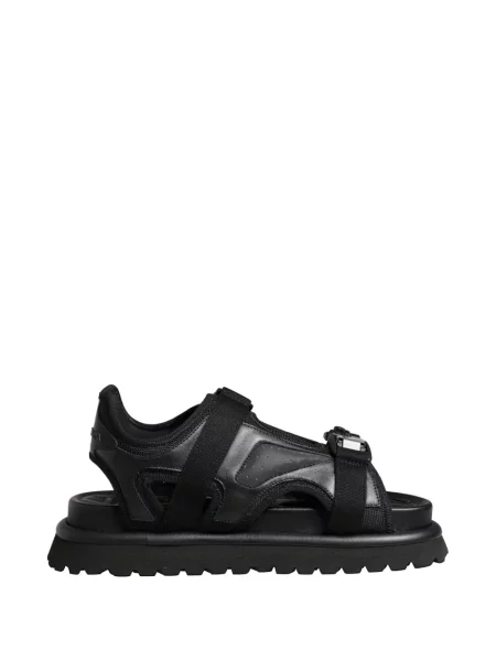 Sandale Dolce & Gabbana chunky cu autograf negru