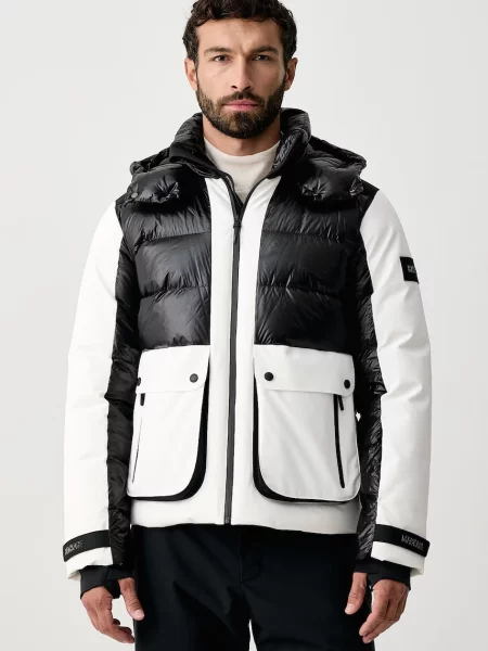 Mackage geacă cu puf pentru bărbați negru