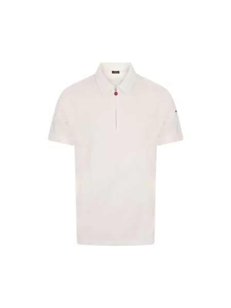 Koszulka polo Kiton biała