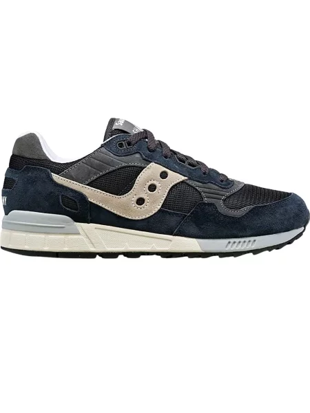 Sneakersy Saucony zamszowe niebieskie
