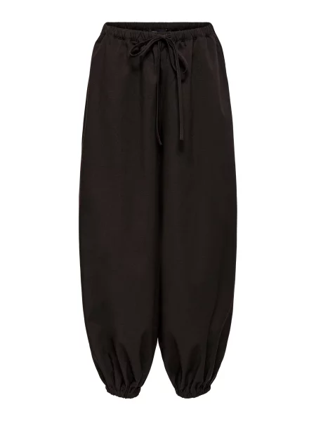 JDY Pantaloni largi JDYPALOMA închis maro