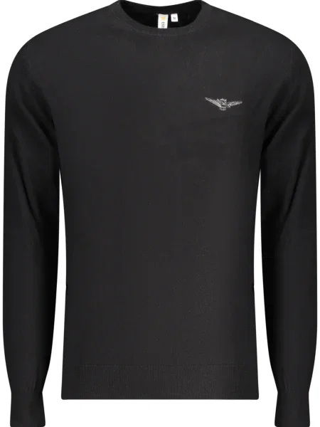 Svetr Accademia Militare s výstřihem do v černý