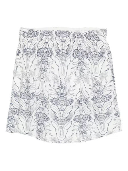 Fustă Marc O'polo cu model floral cu imagine alb