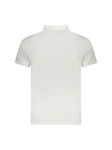 Koszulka polo Trussardi z krótkim rękawem biała