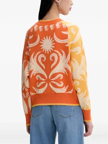Cardigan Never Fully Dressed portocaliu