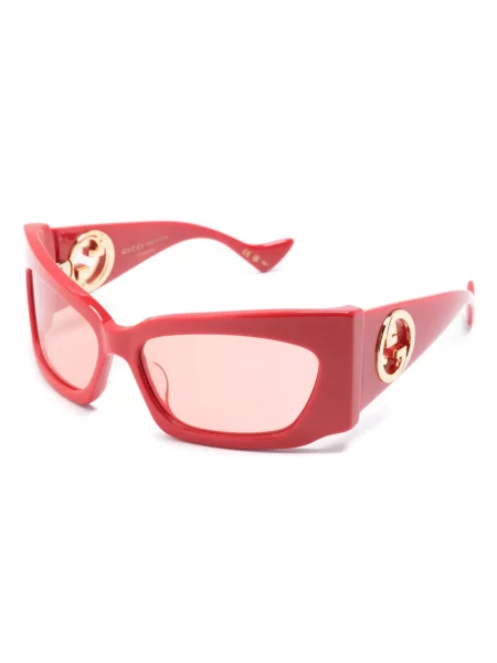 Sluneční brýle Gucci Eyewear červené