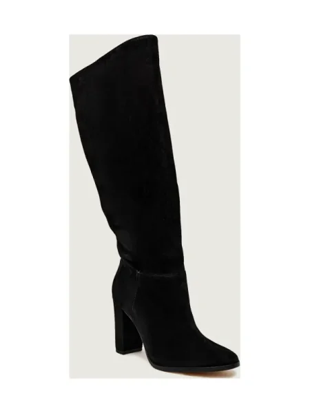 LAUREN RALPH LAUREN Cizme cu ARTIZAN | piele întoarsă negru