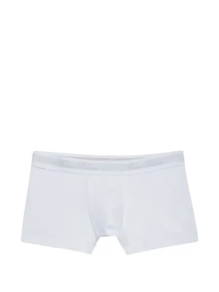 Boxeri Brooks Brothers cu autograf alb