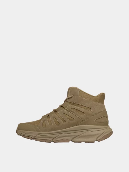 Кожаные ботинки Skechers коричневые