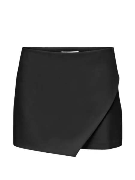 Pantaloni scurți Only asimetrice negru