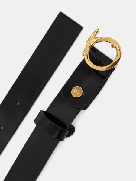 Кожаный ремень Trussardi с ремешками