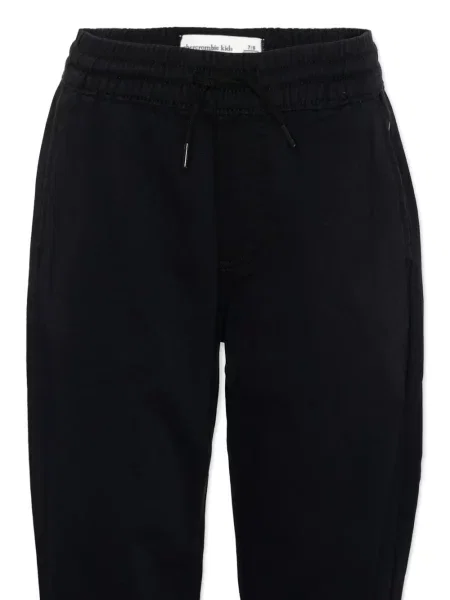 Spodnie dziecięce Abercrombie Fitch czarne