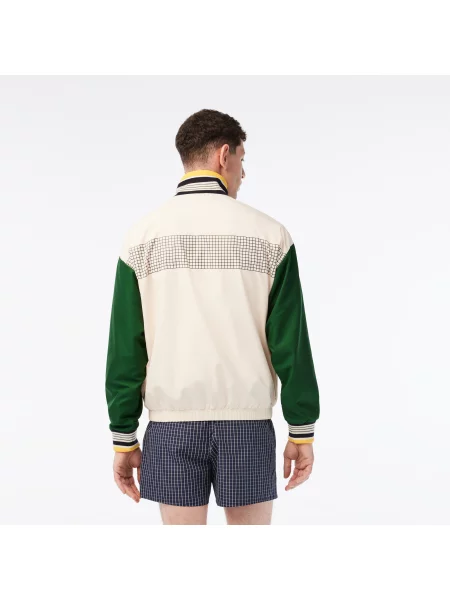 Lacoste Kurtka Ze Stójką Z Blokadą Koloru biała
