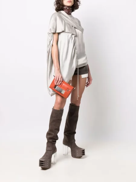 Tunică Rick Owens din satin