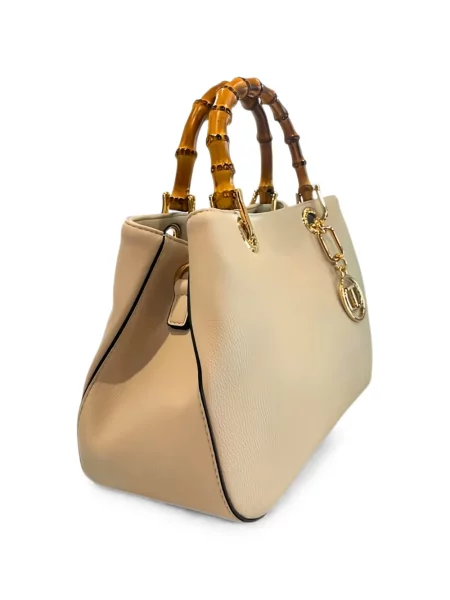 Geantă shopper Twinset din bambus