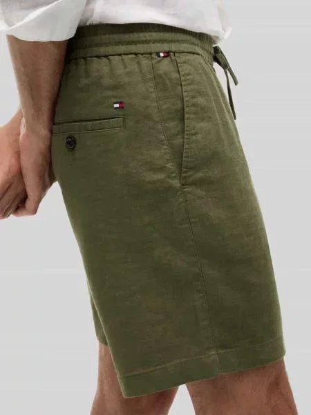 Spodnie Tommy Hilfiger zielone