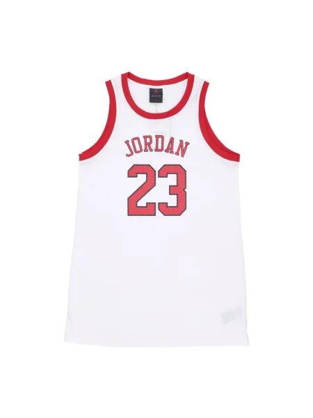 Sukienka Jordan bez rękawów biała