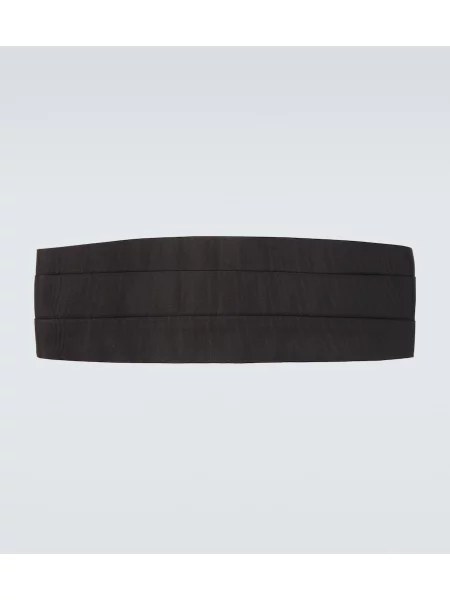 Cravată Tom Ford de mătase negru