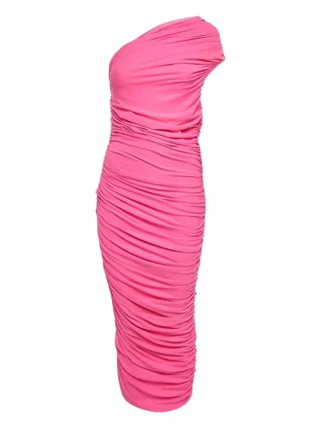 Sukienka midi Solace London do kolan garniturowa różowa