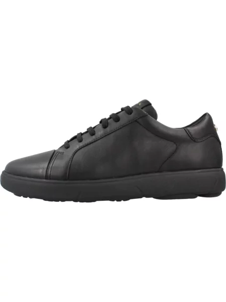 Sneakersy Geox skórzane czarne
