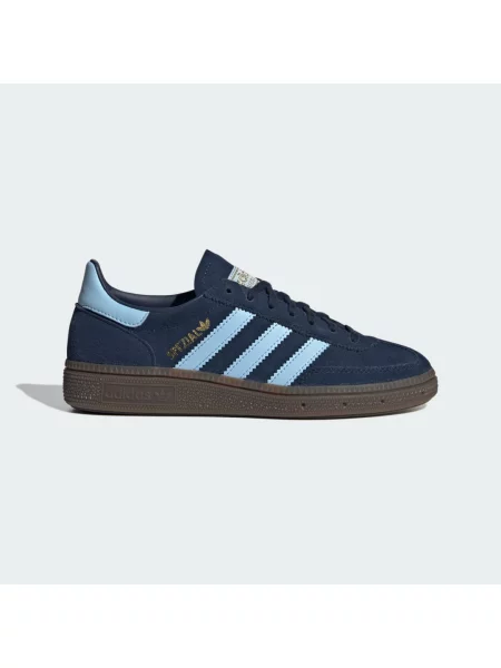 ADIDAS ORIGINALS Tenisky Handball Spezial námořnická modř / světlemodrá / zlatá modré