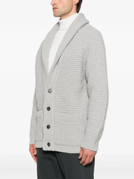 Cardigan Eleventy tricotate verde