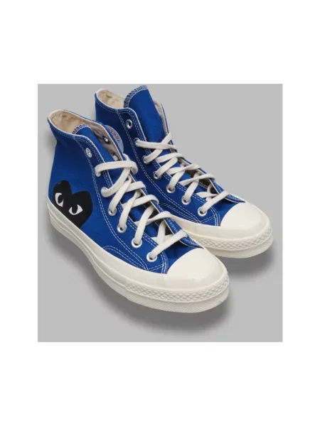 Sneakersy Comme Des Garcons Play niebieskie