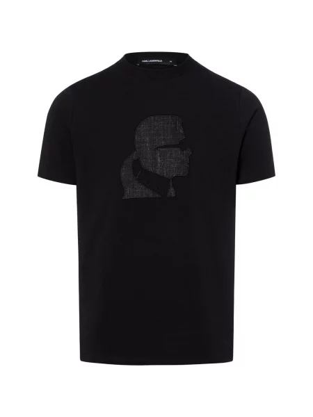 KARL LAGERFELD T-Shirt czarny