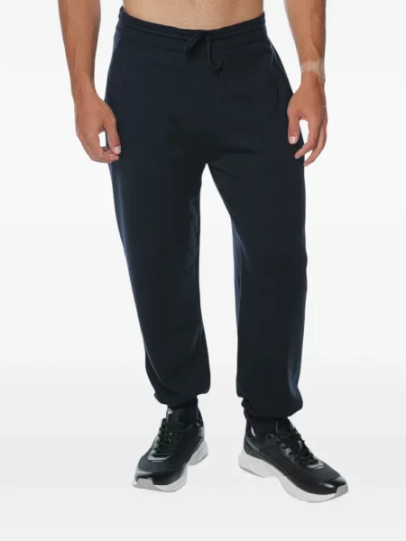 Pantaloni Armani Exchange alergare cu cordon albastru