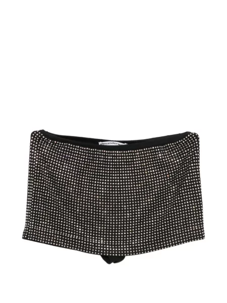 Pantaloni scurți Alexander Wang negru