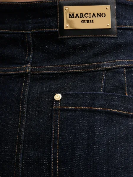 Fustă din denim Marciano albastru